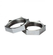 Латунная шестигранная контргайка SORMAT VM EMC с зубьями для кабелей с экранированием, M50