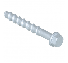 Шуруп для бетона WALRAVEN WCS1H с шестигранной головкой оцинкованная сталь, 10x90 мм