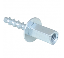 Шуруп для бетона WALRAVEN WCS1N с внутренней резьбой оцинкованная сталь, M8/M106x55 мм