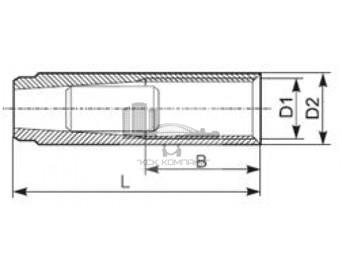 Забивной анкер оцинкованная сталь (желтое пассивирование), M12x15x50 мм  купить в Москве