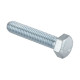 Болт DIN 933 (M12-M24) с шестигранной головкой и полной резьбой (оцинкованная сталь класс прочности 8.8), M16x75 мм  купить в Москве