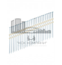 Гвоздь F-D21 3.05x90 с кольцевой накаткой, оцинкованный