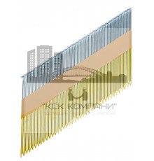 Гвоздь F-D34 3.05x90 гладкий, оцинкованный