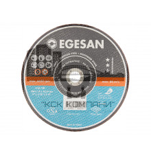 EGESAN Отрезной круг INOX 230x1,9x22мм, А60 T BF, нерж.сталь (тонкий) 30шт/уп