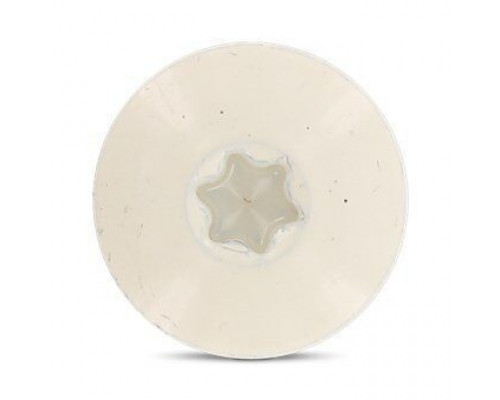 Art. 9086 A2 4,8X25 TX20 - RAL 1013 Саморез с расширенной низкой полукруглой головкой, неполной резьбой и звездообразным шлицем TX