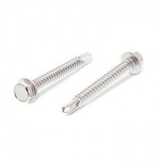 ISO 15480 AISI 410 5,5X70 Саморез типа К сверлоконечный с шестигранной головой и буртиком