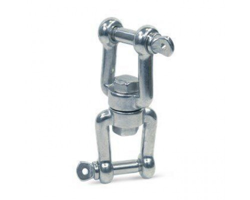 Art. 8256 A4 19 Вертлюг грузоподъемный тип "вилка-вилка" нержавеющий