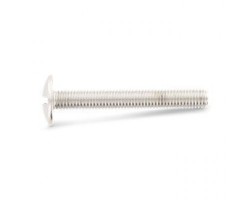 NF E 25-129 A4 M 4X8 Винт мебельный нержавеющий с низкой большой полукруглой головой и крестообразным шлицем