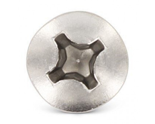 DIN 7983 A2 C 3,5X19 H Винт самонарезающий с полупотайной головой с острым концом форма С и крестообразным шлицем PH (Phillips) нержавеющий