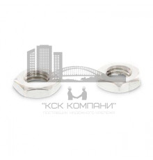 DIN 439 A4 Гайка шестигранная низкая с крупной резьбой нержавеющая, M2.6
