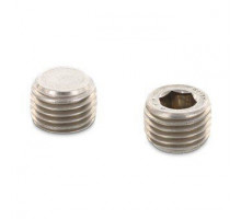 DIN 906 A4 R 1 1/2" согласно DIN 3858 Пробка резьбовая с трубной резьбой Уитворта нержавеющая с шестигранным углублением под ключ