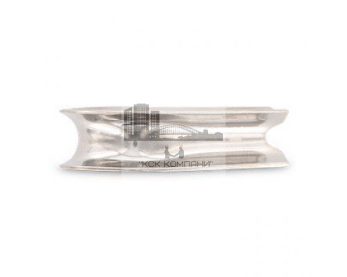 Art. 9073 A4 14 Коуш с глубокой канавкой нержавеющий для волокнистых канатов и стальных тросов  купить в Москве