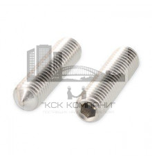ISO 4027 A2 M 16X80 Винт установочный с внутренним шестигранником и коническим концом нержавеющий