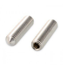 ISO 4027 A4 M 5X18 Винт установочный с внутренним шестигранником и коническим концом нержавеющий