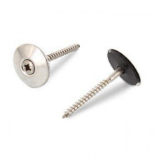 Art. 9169 A2 4,5X25 Z Шуруп по дереву с полупотайной головой с незакрепленной EPDM-шайбой (25 мм), шлиц PZ