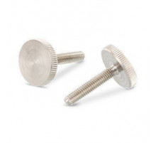 DIN 653 AISI 303 M 10X30 Винт с накатанной головой нажимной низкий рифленый нержавеющий