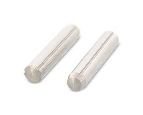 DIN 1473 AISI 303 8X50 Штифт цилиндрический с параллельными насечками по всей длине нержавеющий