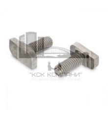 M 8X20 Art. 9097 A2 Болт нержавеющий для крепления профиля, тип 28/15, исполнение 2 - с квадратным подголовком 28/15 с Т-образной головкой
