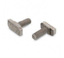 M 8X45 Art. 9097 A2 Болт нержавеющий для крепления профиля, тип 28/15, исполнение 2 - с квадратным подголовком 28/15 с Т-образной головкой
