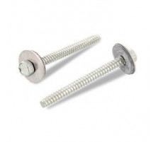 Art. 9098 A2 BZ 6,3X175 Саморез фасадный с тупым концом, шестигранной головой и EPDM-шайбой 22 мм
