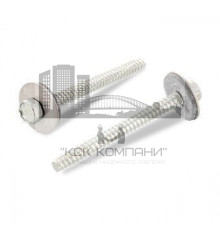 Art. 9098 A2 BZ 6,3X64 Саморез фасадный с тупым концом, шестигранной головой и EPDM-шайбой 22 мм