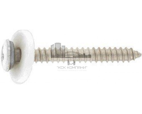 Art. 9066 A2 C 3,9X16 Z Саморез окрашенный RAL 9003 для подоконников c мелкой резьбой, шлиц PZ  купить в Москве