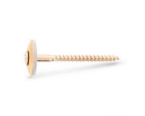 Art. 9168 A2-Cu 4,5X45 Z Шуруп по дереву с полупотайной головой с закрепленной EPDM-шайбой (20 мм), шлиц PZ