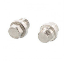 DIN 910 A4 G 1/4" согласно DIN 228 Пробка резьбовая с трубной цилиндрической резьбой Уитворта нержавеющая с фланцем и шестигранной головой