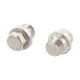 DIN 910 A4 G 1 3/4 согласно DIN 228 Пробка резьбовая с трубной цилиндрической резьбой Уитворта нержавеющая с фланцем и шестигранной головой  купить в Москве