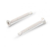 DIN 7504 A4 O 4,2X60 TX20 Винт самонарезающий сверлоконечный с потайной головой форма "O" и звездообразным шлицем TX (Torx) нержавеющий
