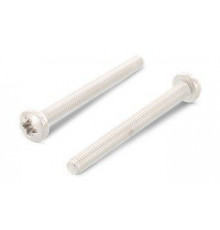 DIN 7985 A4 M 8X100 Z Винт нержавеющий с полукруглой головой и крестообразным шлицем PZ (Pozidrive)