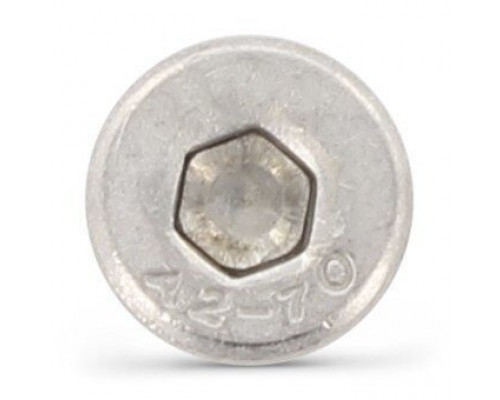 DIN 7984 A4 M 4X22 Винт с цилиндрической низкой головкой и внутренним шестигранником нержавеющий