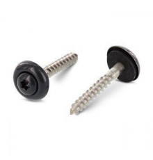 Art. 9087 A2 4,5X80 TX20 - RAL 7016 Шуруп c полупотайной головкой и двухсоставной шайбой, со свободной EPDM прокладкой и звездообразным шлицем TX (TORX) нержаве