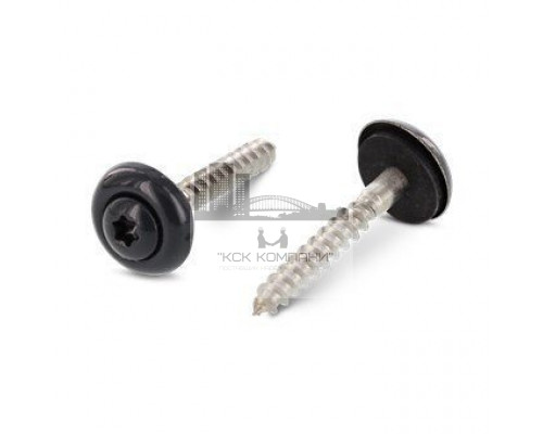 Art. 9087 A2 4,5X80 TX20 - RAL 7016 Шуруп c полупотайной головкой и двухсоставной шайбой, со свободной EPDM прокладкой и звездообразным шлицем TX (TORX) нержаве