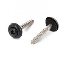 Art. 9087 A2 4,5X25 TX20 - RAL 7016 Шуруп c полупотайной головкой и двухсоставной шайбой, со свободной EPDM прокладкой и звездообразным шлицем TX (TORX) нержаве
