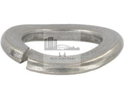 DIN 128 AISI 301 A 3 Шайба пружинная изогнутая гроверная форма А нержавеющая