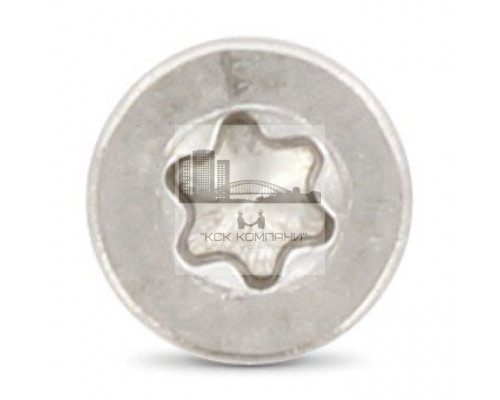 DIN 7500 A2 ME M2,5X12 TX8 Винт резьбовыдавливающий с потайной головой со сферой тип M, шлиц TX