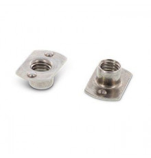 Art. 9060 A2 M 4 d 17 / h 6 Гайка нержавеющая тип А, приварная с двумя точками сварки