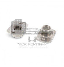 Art. 9060 A2 M 5 d 19 / h 7,5 Гайка нержавеющая тип А, приварная с двумя точками сварки