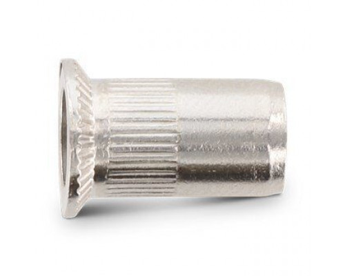 Заклепка М4х11.5мм Item 1023 A2 нержавеющая с потайным бортиком и насечками, резьбовая