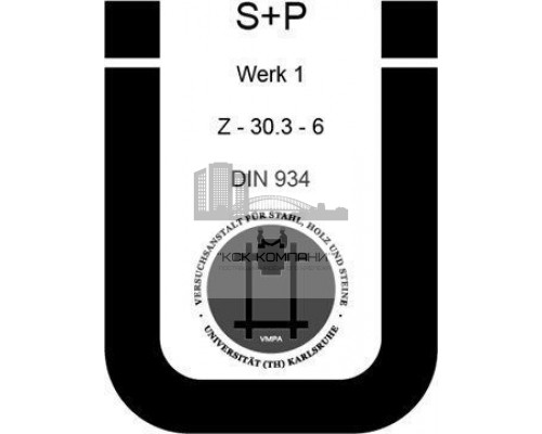 Гайка М7 A/F 11 DIN 934 A4-70 нержавеющая, шестигранная с крупной резьбой