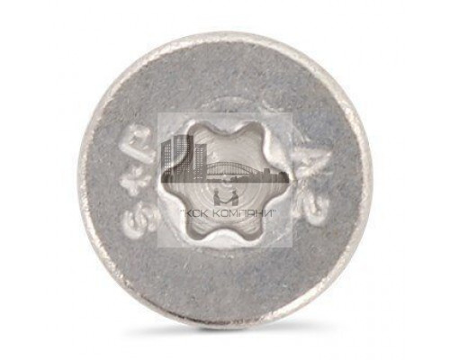 Art. 9147 A4 4,0X70/42 TX20 CUT Шуруп самосверлящий с потайной головой и режущей кромкой, самозенкующий с неполной резьбой и звездообразным шлицем TX (Torx)  купить в Москве