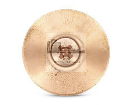 Art. 9069 A2-Cu 4,5X70 Z Шуруп по дереву с полупотайной головой с незакрепленной EPDM-шайбой (20 мм), шлиц PZ  купить в Москве