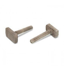 M 16X50 Art. 9595 A4-50 Болт с рифленой внутренней поверхностью и широкой Т-образной головкой нержавеющий для крепления профиля 41/22