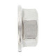 DIN 6923 М10 SW15 A4 Гайка нержавеющая, шестигранная, фланцевая без зазубрин