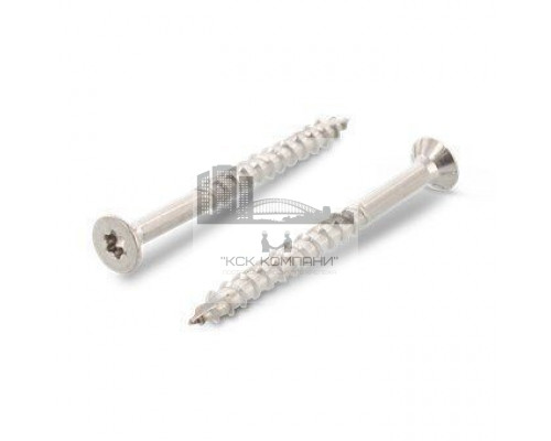 Art. 9042 A4 4,0X60/40 TX20 Саморез с потайной головой, неполной резьбой и шлицем TORX, острие с проточкой нержавеющий