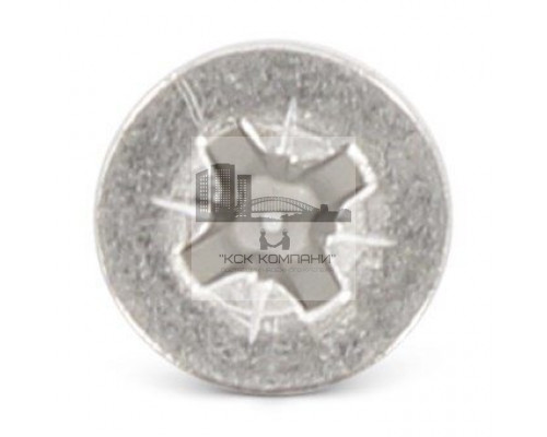 DIN 7997 A2 5,0X25 Z Шурупы по дереву с потайной головой и крестообразным шлицем PZ  купить в Москве