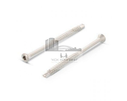 Art. 9041 A2 3,2X35/24 TX10 Саморез нержавеющий с потайной зауженной головой для половой доски самозенкующийся с буром