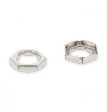 DIN 7967 М4 A4 Гайка нержавеющая, пружинная, стопорная