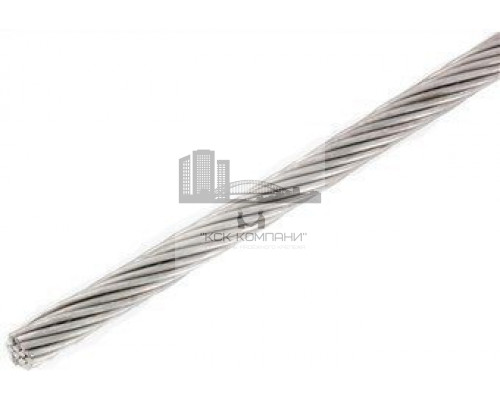 DIN 3053 A4 2,5 мм Трос жесткий с плетением 1х19 нержавеющий